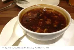 Is hot and sour soup vegetarian? Is hot and sour soup vegan?
