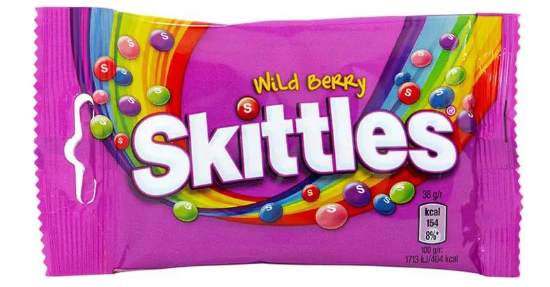 Are Wild Berry Skittles Vegan
