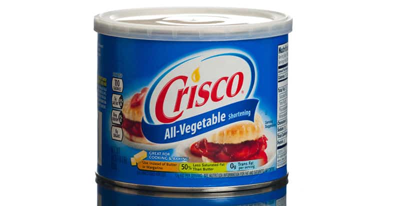 Crisco All Vegetable Shortening Is Vegan